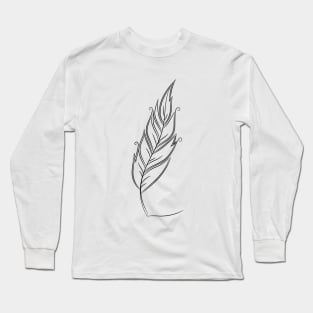 A feather. Long Sleeve T-Shirt